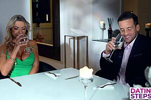 shalina devine begs stepson fill shaved pussy creampie