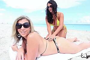 miss raquel and sara jay team up pleasuring nat turnher's monster cock together