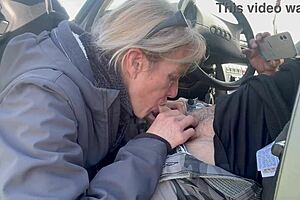 Pull over babe i suck your cock deep right now cum mouth car pov!