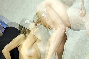 Whoa my stepmother-in-law visits and deepthroats my dick wildly 💦🍆😈