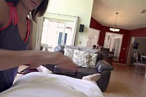 your wife's sister maria jade massages cock teasing deepthroat creampie taboo