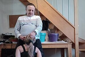 maids slut chained bound for face fucking cumshot and hard doggystyle pounding now!