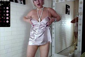 Hot Stepmom Dances in Lingerie Then Fingers Perky Pussy Wildly!