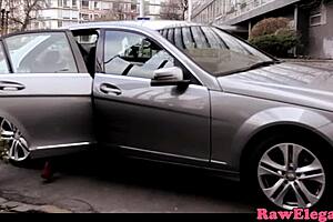 Classy latex secretary milf's stockings ripped for interracial assfucking doggystyle.