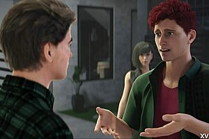 Brunette teen milf slut with big tits takes hardcore cum pounding roleplay