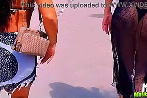 fitness milf flashes athletic tits and ass exhibitionist window tease jerk off fantasy