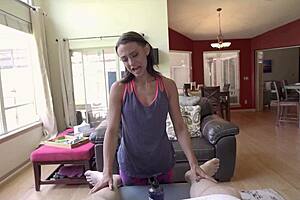 your wife's sister maria jade massages cock teasing deepthroat creampie taboo