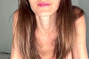 corset milf strips nude joi teases pussy feet 😘🔥