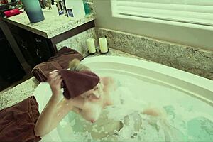 Stepmom Crystal Clark needs WCA relaxation break.