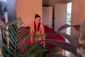 unfaithful curvy wife cheats suckin staff cock heels bedroom cowgirl missionary cum mouth?