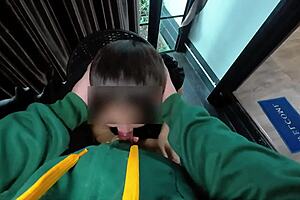 pattaya slut farts pussy before creampie floods floor