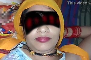 Kissing her boobs sucking nipples then hard close-up pounding janvibhabhi's wet pussy