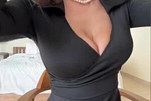 i love stepmom's big tits flashing those panties for me