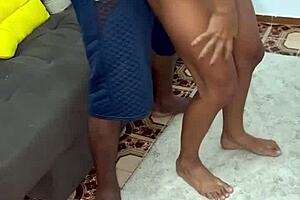 brazilian swinger wife gets ass wrecked and face creampied for cuck hubby to clean