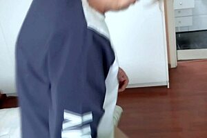 Stepmom's Hairy Pussy Filled with Huge Cumload After Mutual Masturbation Tease!