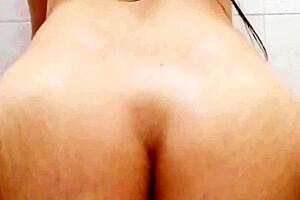 hey brazilian teen watch her tight ass sit on monster cock squirting anal face sitting