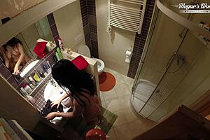 Behind the Scenes: Busty Milf Kira Queen Takes Deep Penetration