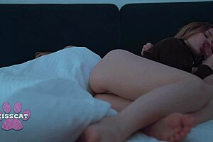 Oops! Step Son Cums in Step Mom After FFFM Hotel Bed Fuck with Step Sis Polly Yangs?