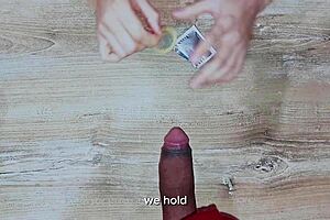 joi teacher puts condom on you then lets you fuck her deep