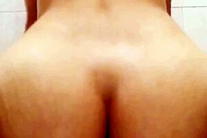 hey brazilian teen watch her tight ass sit on monster cock squirting anal face sitting