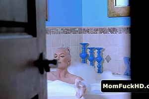 Stepson Helps Brooke Paige Shower Orgasm