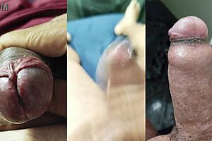 watch me jerk off and cum hard with my hot girlfriend—best moments part 2!