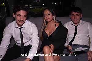 Leiane Annie Marin Double Penetration Interview Casting Ep 10