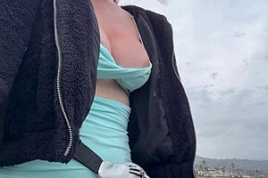 ever seen artemisia love's huge italian tits bounce wildly solo?