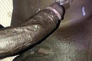 Innocent Wife's Shaved Clit Craves Young Black Monster Cock?