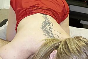 stepmom's wet blowjob 69 makes you explode in bedroom bliss?