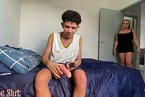 found my stepson with my sex toys so i made him my anal fuck doll spreadin ass takin monster cock deepthroat whore style... full vid!