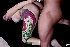 big tits domina tattoo ass legs seduces hard femdom fuck sloppy deepthroat