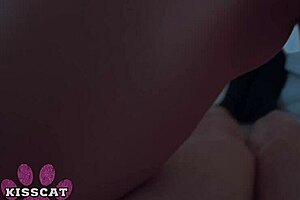 Oops! Step Son Cums in Step Mom After FFFM Hotel Bed Fuck with Step Sis Polly Yangs?