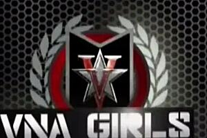 vicky vette straps on dildo fucking ivy secret's wet pussy and ass