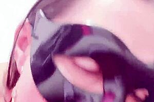 colombian stepmom whore with huge pussy masturbates in lingerie for boss 😈