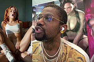 freckled married milf latina teen gets cum blast on face from huge cock while tight bald pussy takes anal