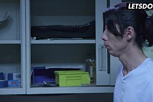 American Milf Rides Asian Step Son's Monster Cock Wildly