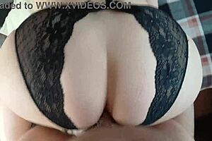 POV Anal Sex With Russian Wife Fisting Gaping Creampie Cum Covered Asshole