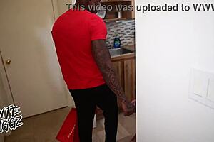 bubble butt ebony ny ny squirts on dasher's huge cock preview