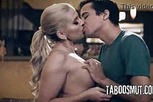 yo chip off the ol block christie stevens deepthroats rides yoga milf threesome with father in law uncle