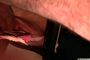 baize's blonde milf pool tease ends in reverse cowgirl ride