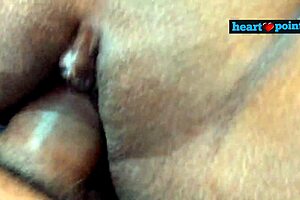 Newlywed Brunette Wife Rides Husband's Cock Doggystyle In Passionate Home Fuck