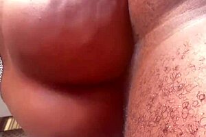 ebony teen's huge ass begs for black monster cock worship