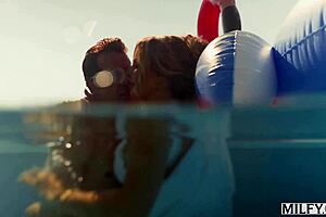 hey, sneaky milf kate dia sneaks boy toy out as hubby walks in early