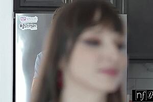 Busty Lexi Luna Gags On Daughter's BF Huge Cock