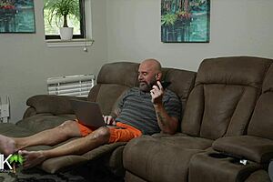 Halloween ghostface surprises with deepthroat milf fuck scene 2