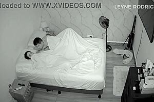 caught stepmom sucking stepson's cock like a real whore on camera!