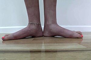 Sassy skinny blonde gives sloppy rimjob and ass lick