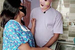 secret desi bhabhi kitchen fuck panties aside