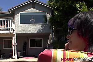 busty tattooed stepmom licks lesbian babe hd!